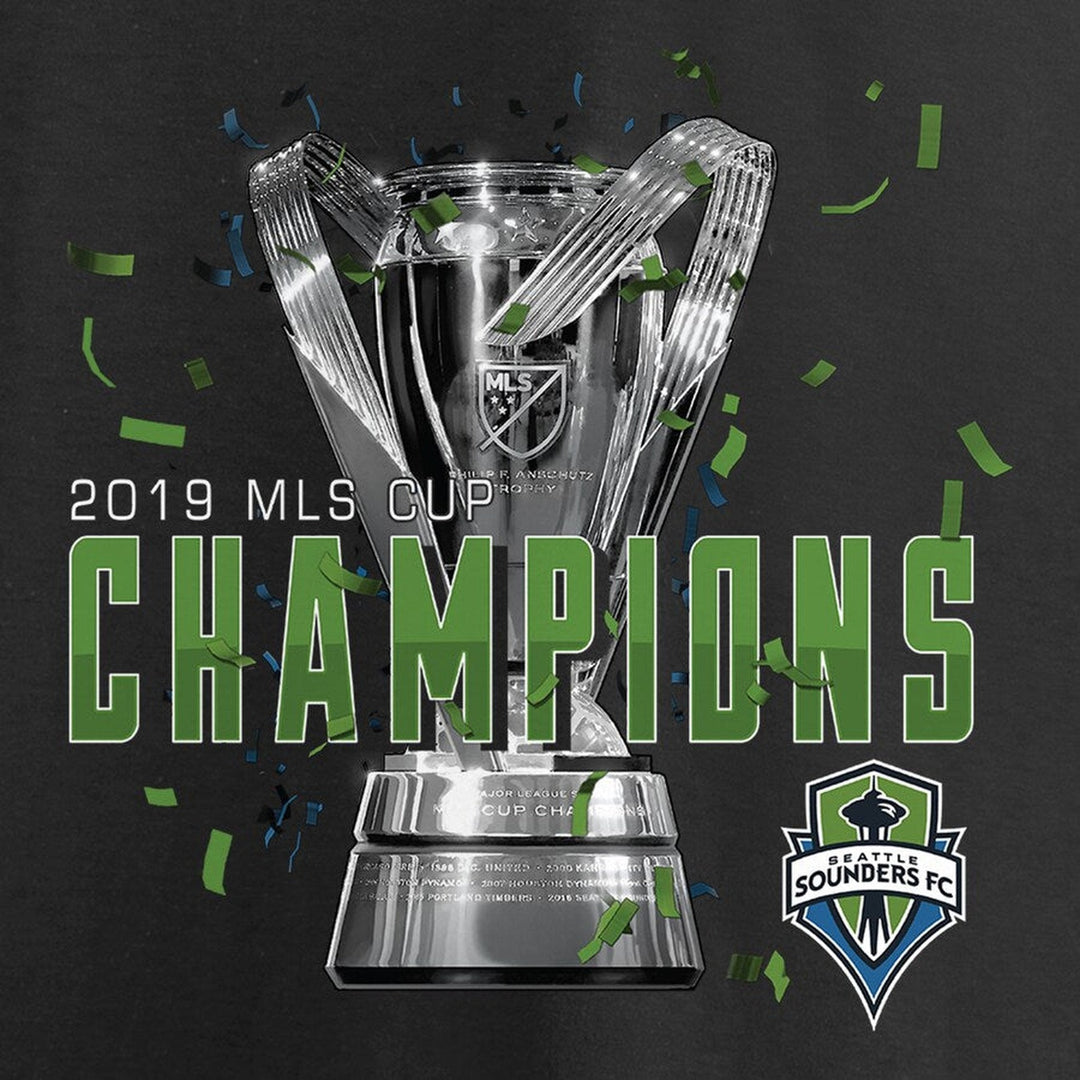 Clearance - Seattle Sounders FC Fanatics Branded 2019 MLS Cup Champions Parade T-Shirt - CMD Sports