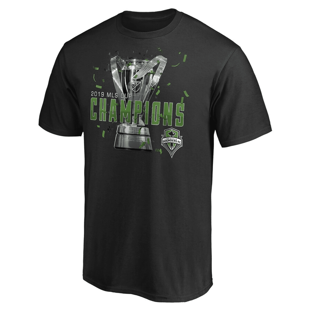 Clearance - Seattle Sounders FC Fanatics Branded 2019 MLS Cup Champions Parade T-Shirt - CMD Sports