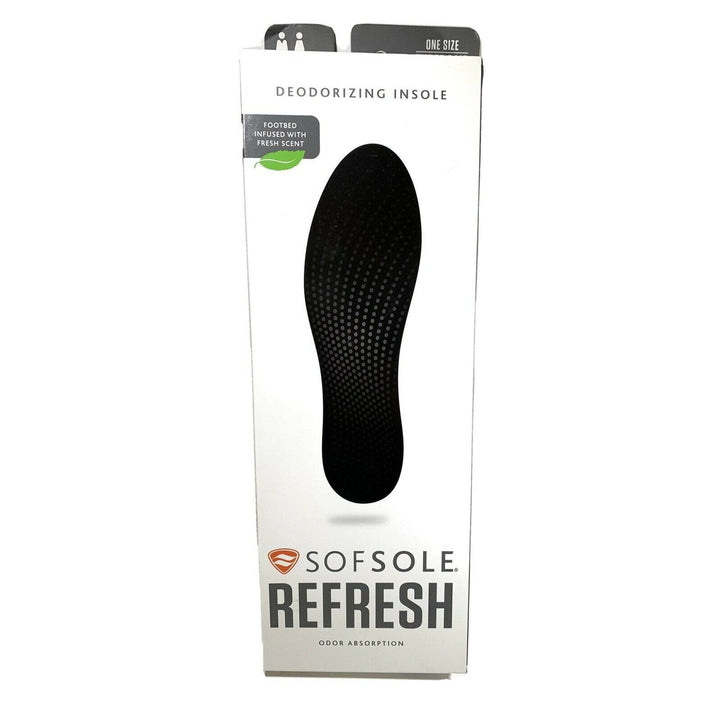 Clearance - Sof Sole Refresh Deodorizing Insole 3 Pack - CMD Sports