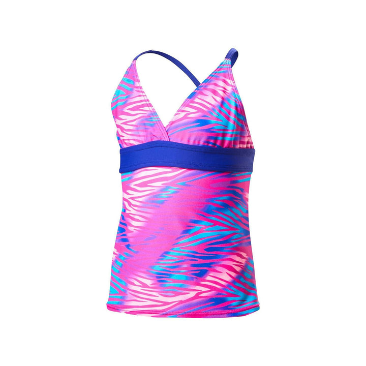 Clearance - TYR Girls' Claire Crossback Tankini Top - CMD Sports