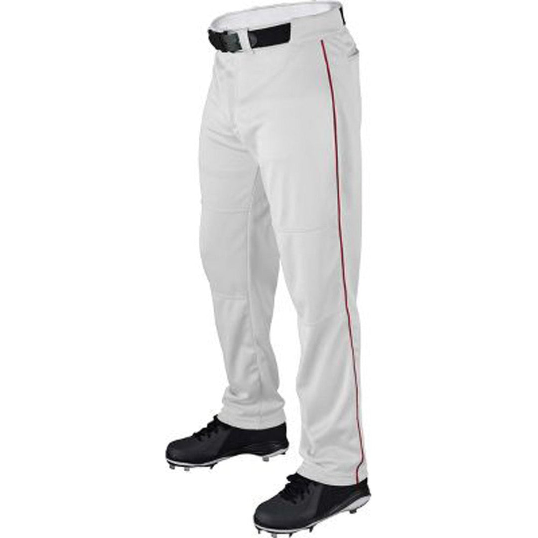 Clearance - Wilson Classic Relaxed Fit Polyester Youth Baseball Pants with Piping WTA4232 - CMD Sports