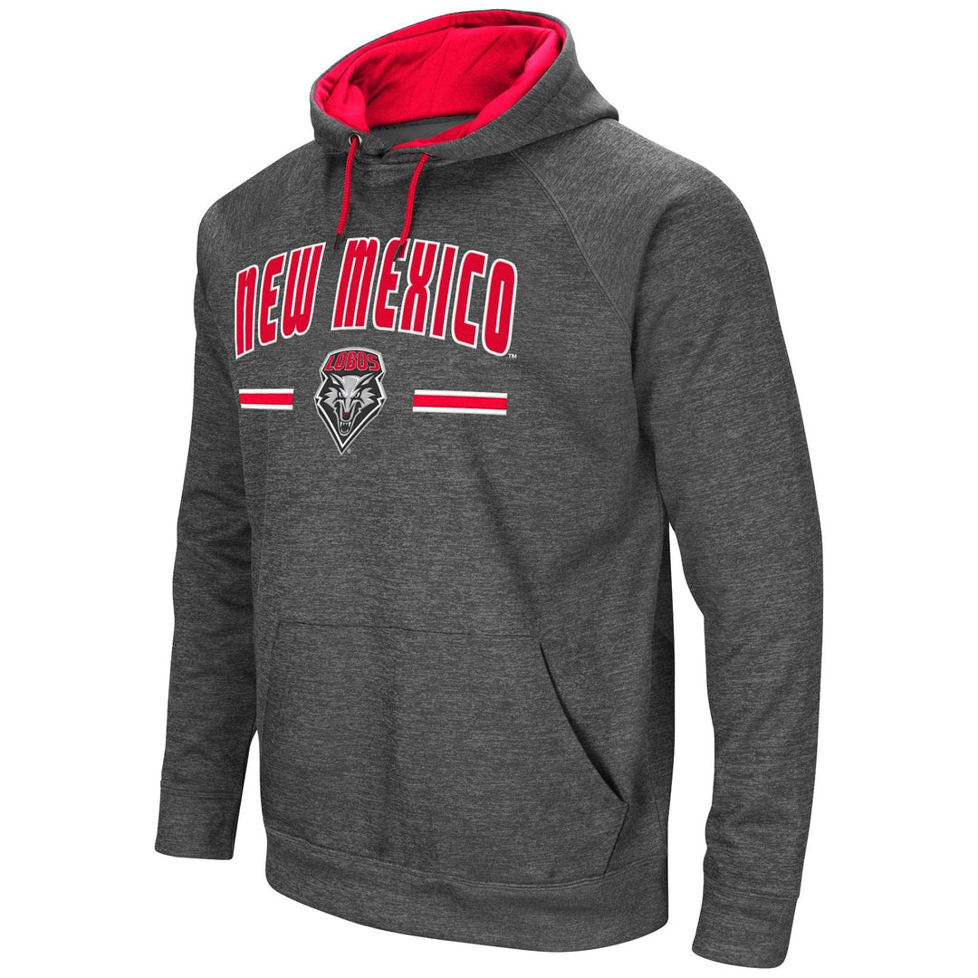 Colosseum Men's New Mexico Lobos Grey Pullover Hoodie - CMD Sports