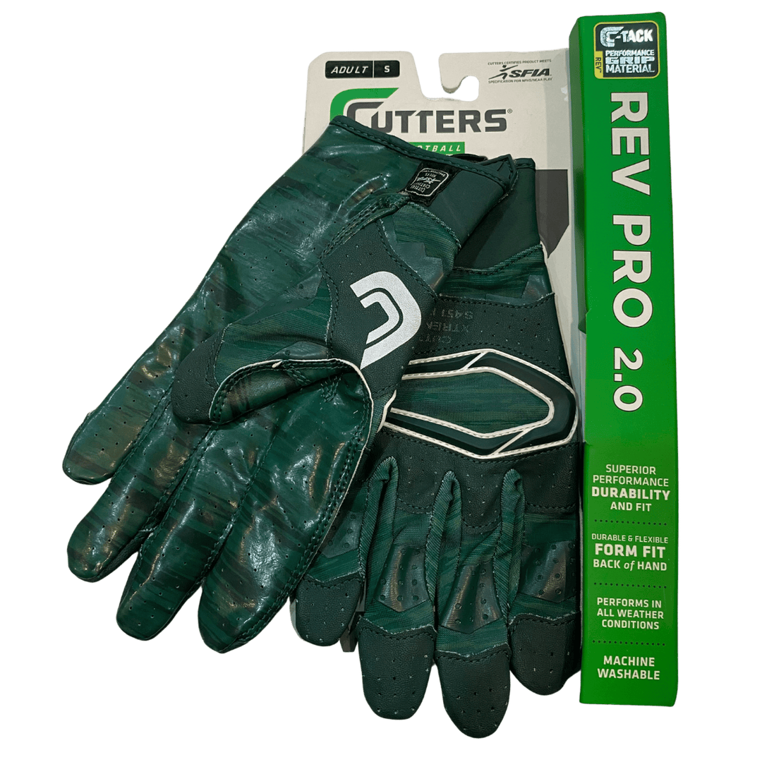 Cutters S451 Rev Pro 2.0 Phantom Camo Football Receiver Gloves ADULT - CMD Sports