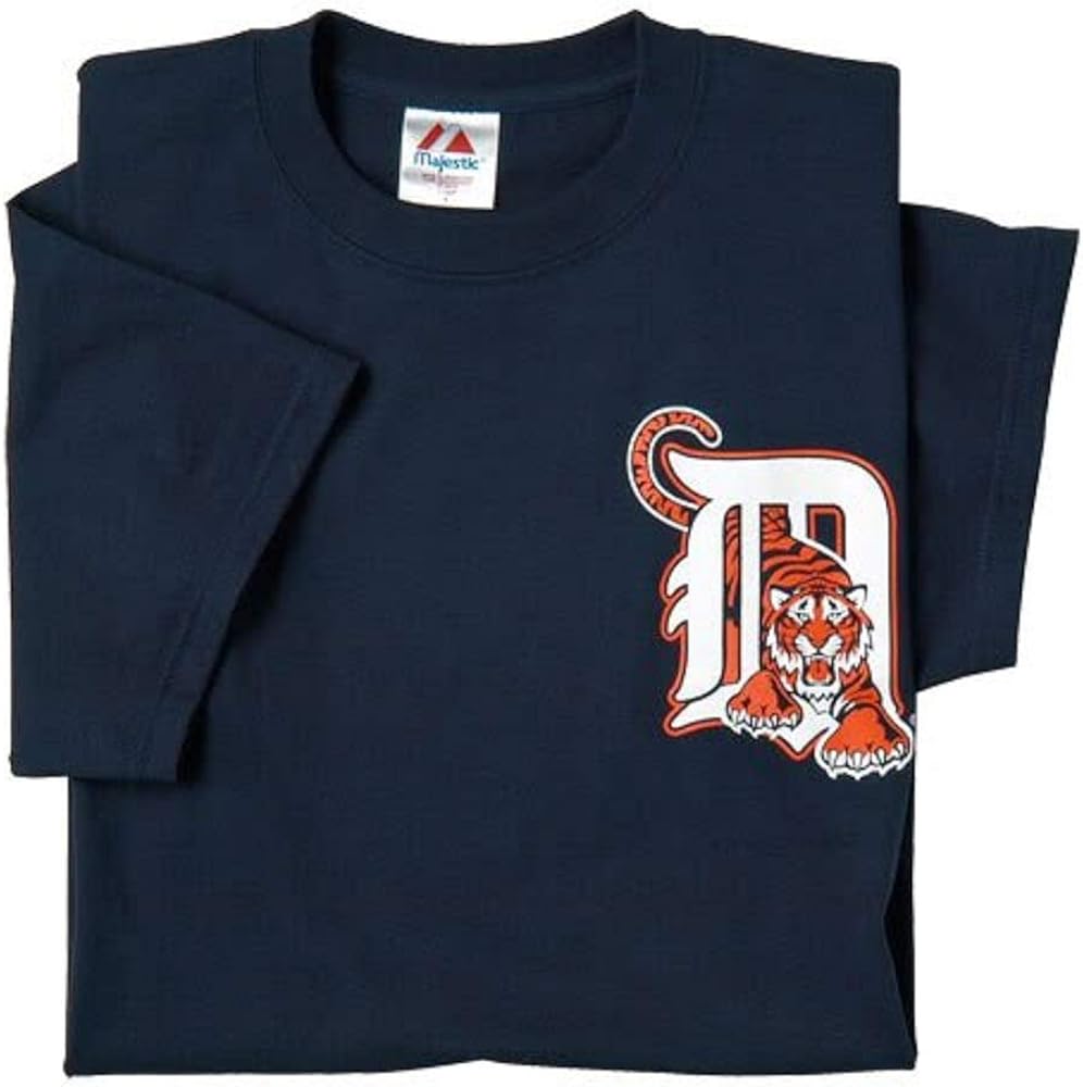 Detroit Tigers YOUTH MLB Majestic Team Wordmark T-Shirt - CMD Sports