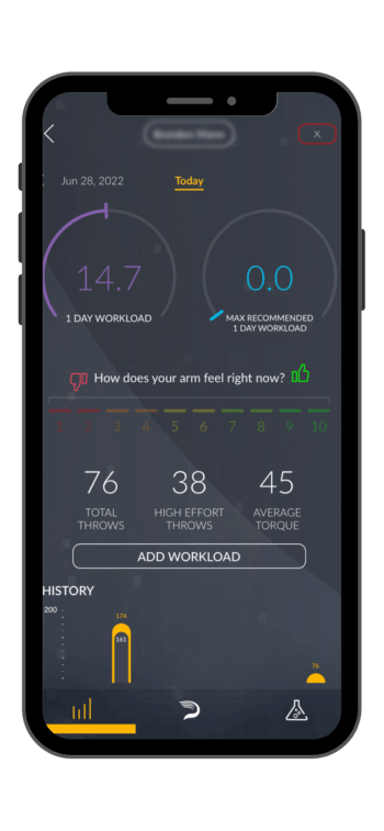 Driveline PULSE Throw Workload Monitor - CMD Sports