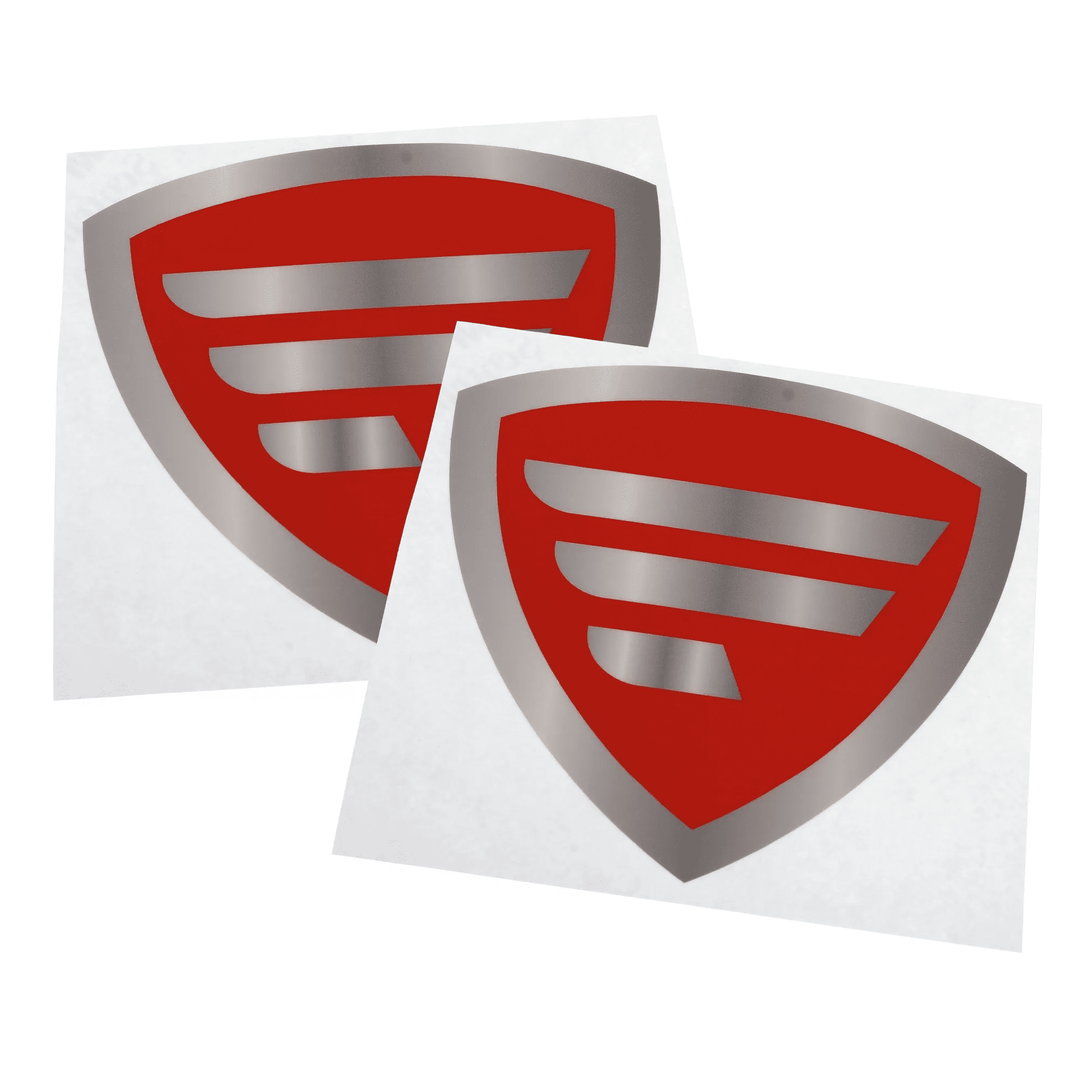Favorite Shield Decal Color 2 Pack - CMD Sports