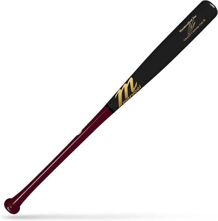 Marucci GLEY25 Pro Model Maple Wood Baseball Bat - Cherry/Black - CMD Sports