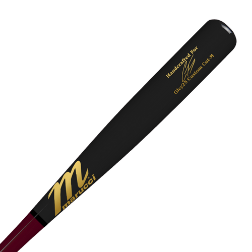 Marucci GLEY25 Pro Model Maple Wood Baseball Bat - Cherry/Black - CMD Sports