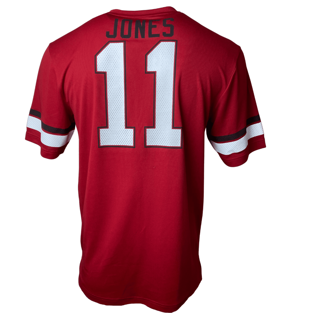 Men s Atlanta Falcons NFL Julio Jones Player Name Number V Neck Top CMD Sports