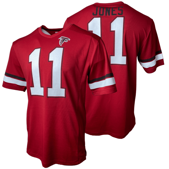 Men's Atlanta Falcons NFL Julio Jones Player Name & Number V-Neck Top - CMD Sports