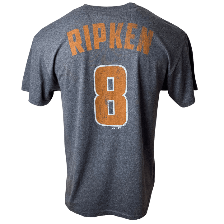 Men's Baltimore Orioles MLB Cal Ripken Jr. Name & Number T-Shirt - CMD Sports
