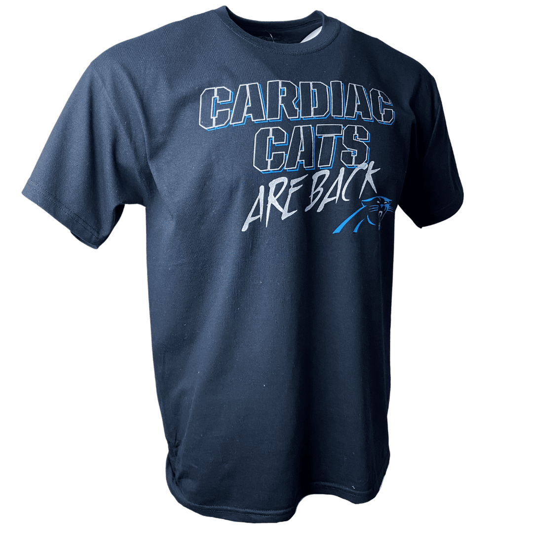 Men's Carolina Panthers NFL Cardiac Cats T-Shirt - CMD Sports