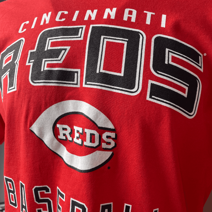 Men's Cincinnati Reds MLB Majestic Heart & Soul T-Shirt - CMD Sports