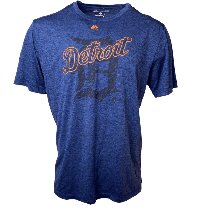 Men's Detroit Tigers Majestic Cool Base® Evolution Tee T-Shirt - CMD Sports