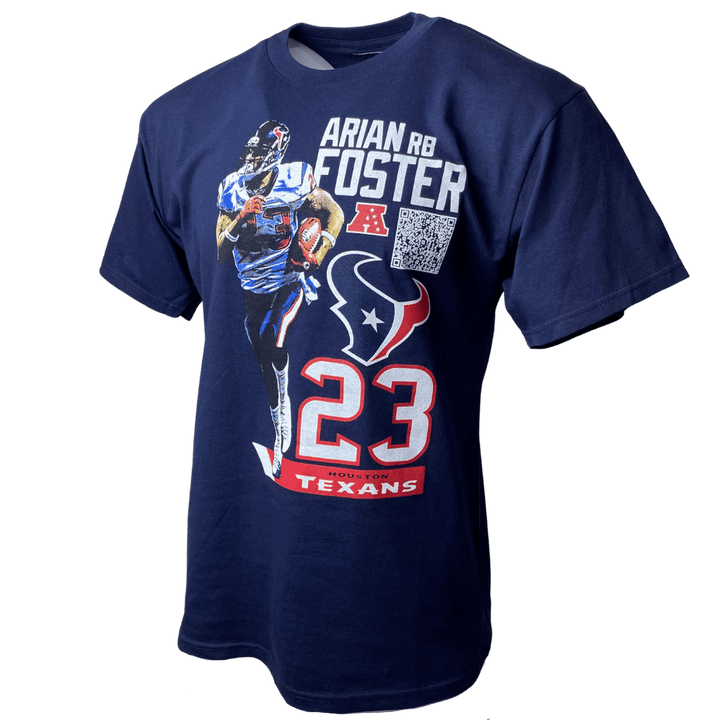 Men's Houston Texans NFL Arian Foster T-Shirt - CMD Sports