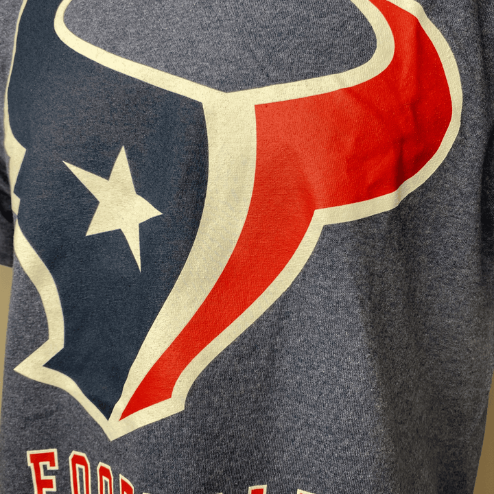 Men's Houston Texans NFL Primary Team Logo T-Shirt - CMD Sports