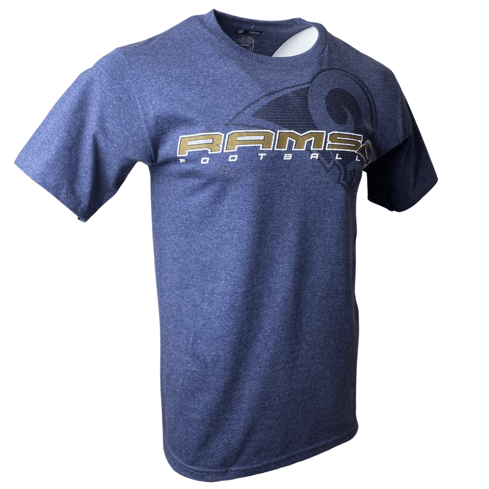 Men's Los Angeles Rams NFL Heathered Blue Sideline T-Shirt - CMD Sports