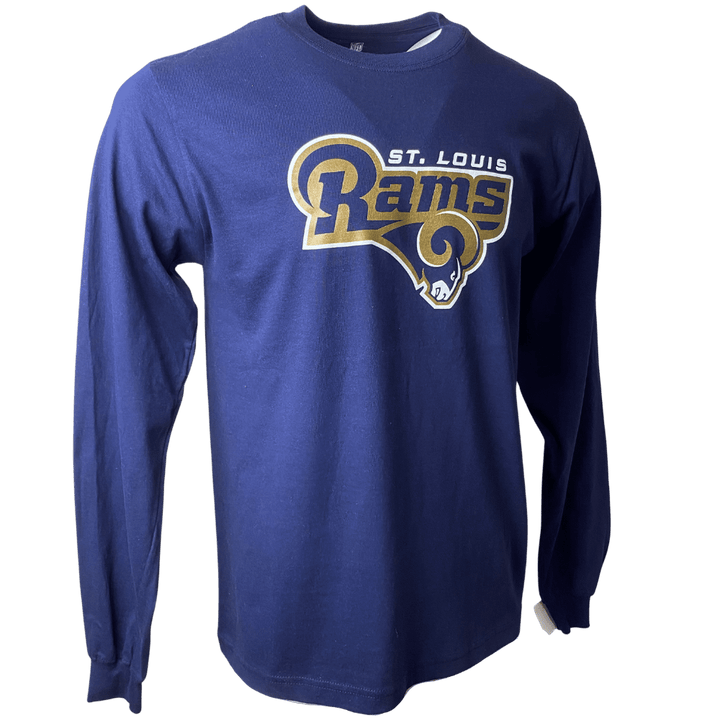 Men's Los Angeles Rams NFL Throwback Long Sleeve T-Shirt - CMD Sports