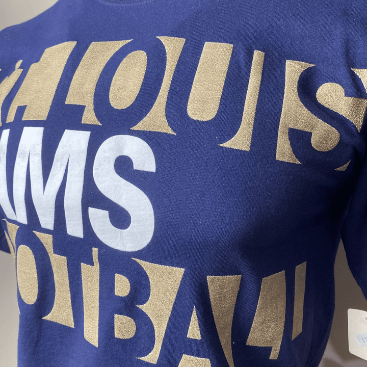 Men's Los Angeles Rams NFL Throwback St. Louis T-Shirt - CMD Sports