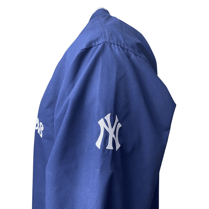 Men's New York Yankees Majestic Long Sleeve Batting Practice Pullover Jacket - CMD Sports
