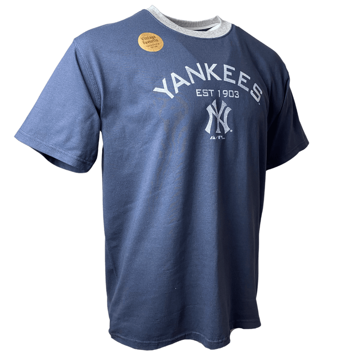 Men's New York Yankees MLB Majestic Vintage Collection T-Shirt - CMD Sports
