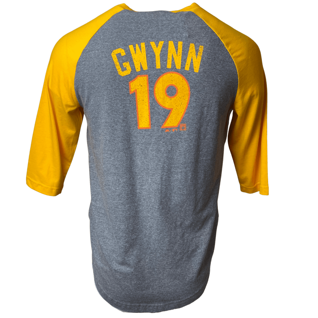 Men's San Diego Padres MLB Tony Gwynn Cooperstown Collection Name & Number T-Shirt - CMD Sports