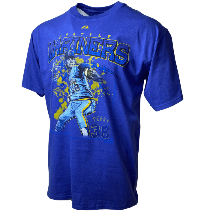 Men's Seattle Mariners MLB Vintage Gaylord Perry T-Shirt - CMD Sports