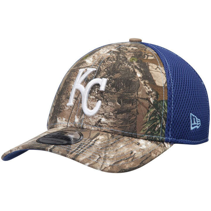 MLB Kansas City Royals New Era Realtree Camo/Royal Neo 39THIRTY Flex Hat - CMD Sports