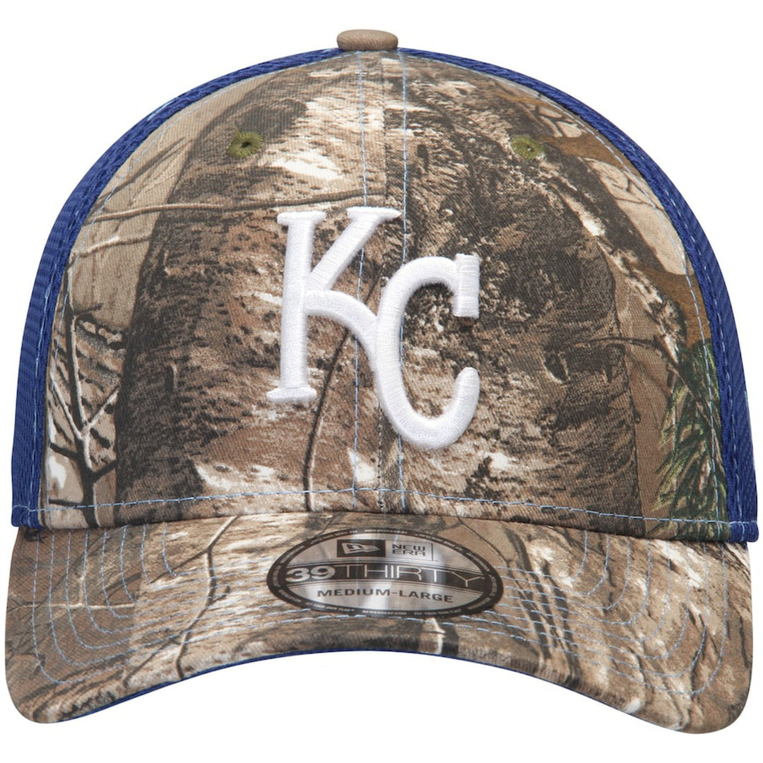 MLB Kansas City Royals New Era Realtree Camo/Royal Neo 39THIRTY Flex Hat - CMD Sports
