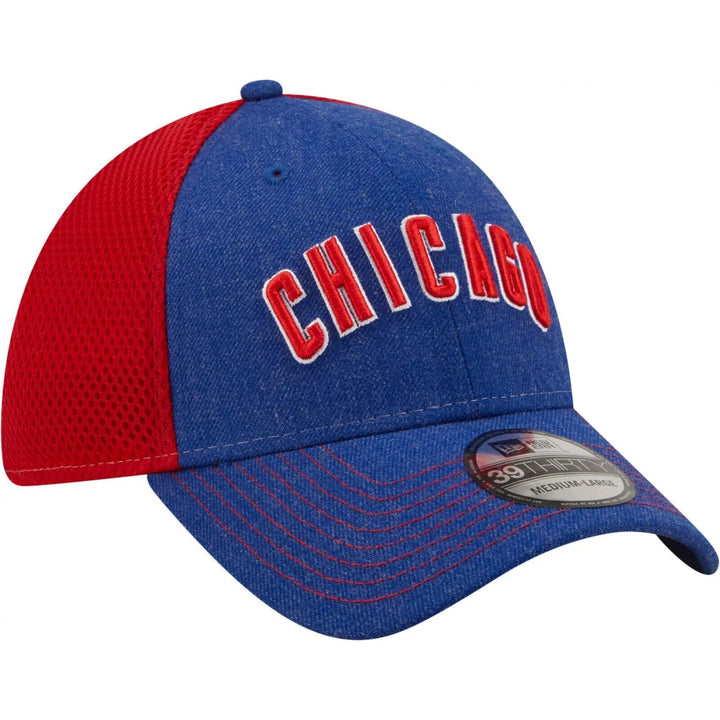 MLB New Era Chicago Cubs 39THIRTY Heathered Stretch Fit Hat - CMD Sports