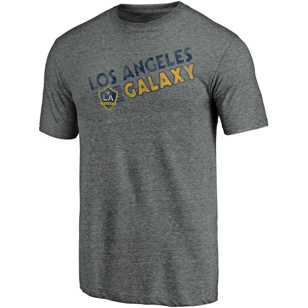 MLS Men's Los Angeles Galaxy Retro Speed Grey Tri-Blend T-Shirt - CMD Sports