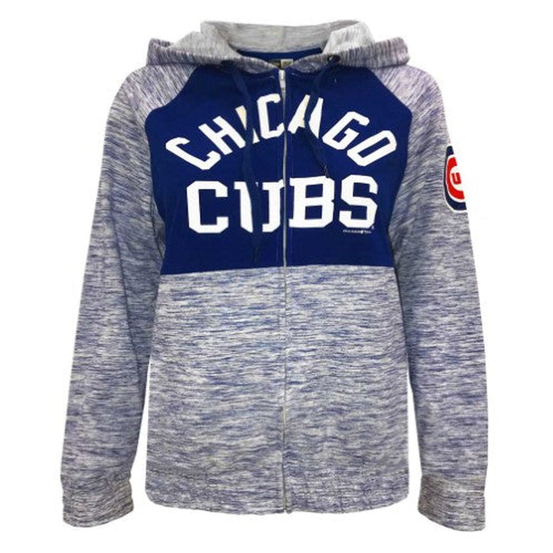 New Era Womens MLB Chicago Cubs Full Zip Hoodie Sweatshirt - CMD Sports