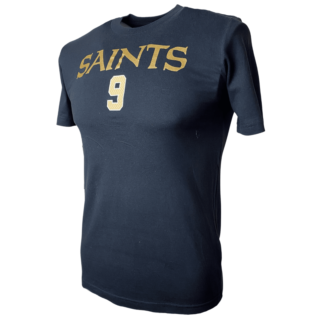 New Orleans Saints Drew Brees Youth Name & Number T-Shirt - CMD Sports