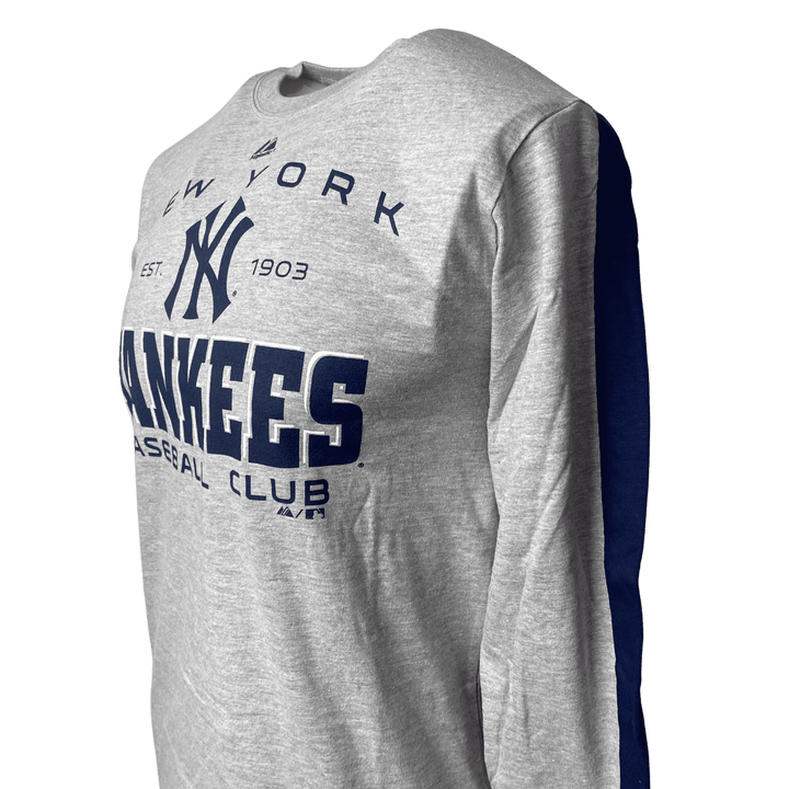 New York Yankees Majestic Long Sleeve Youth T-Shirt - CMD Sports