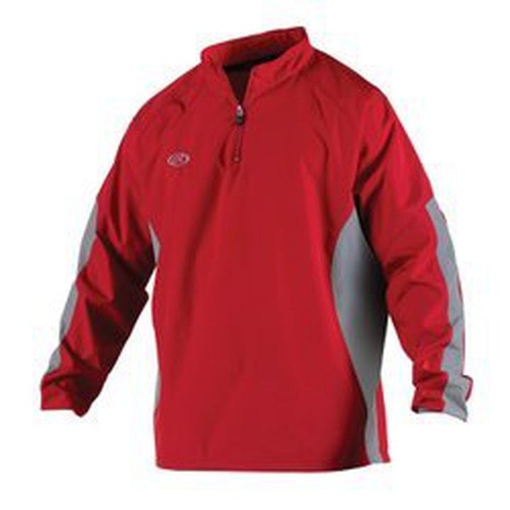 Rawlings Adult Long Sleeve Quarter-Zip Pullover Jacket - CMD Sports