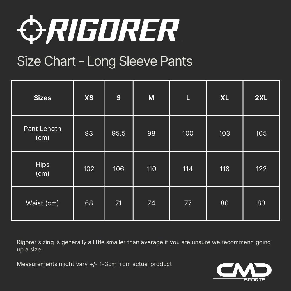 Rigorer Performance Track Pants - CMD Sports