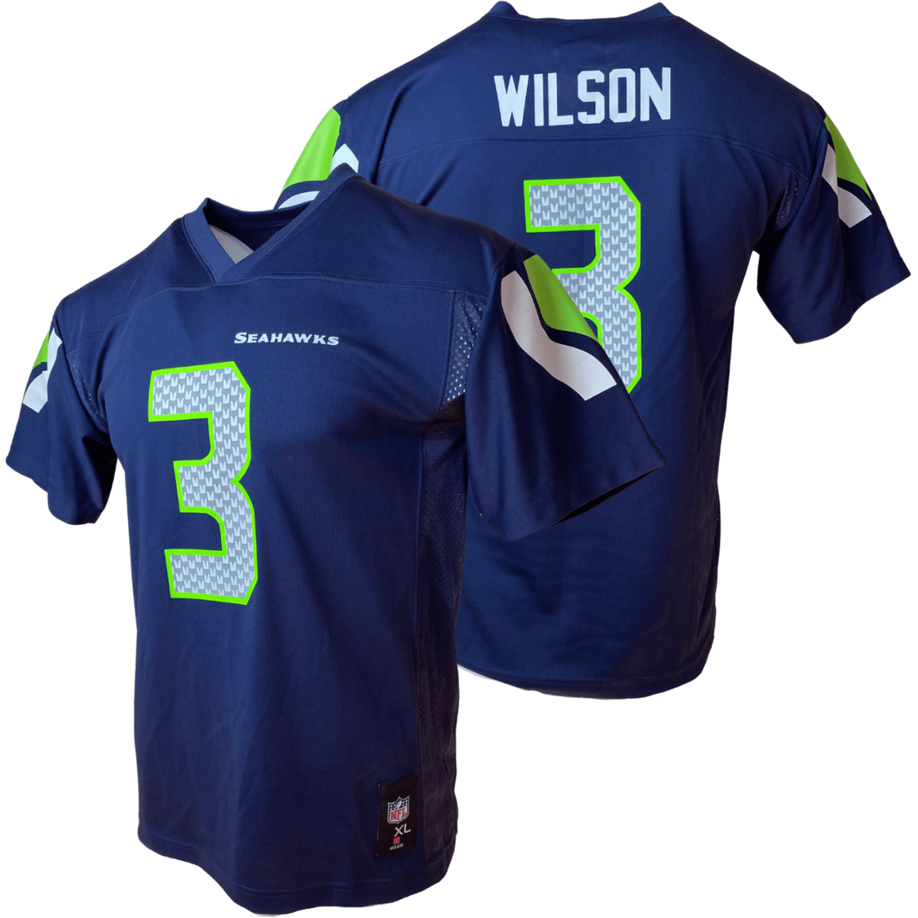 Russell Wilson Seattle Seahawks NFL Youth Home Mid Tier Jersey CMD Sports