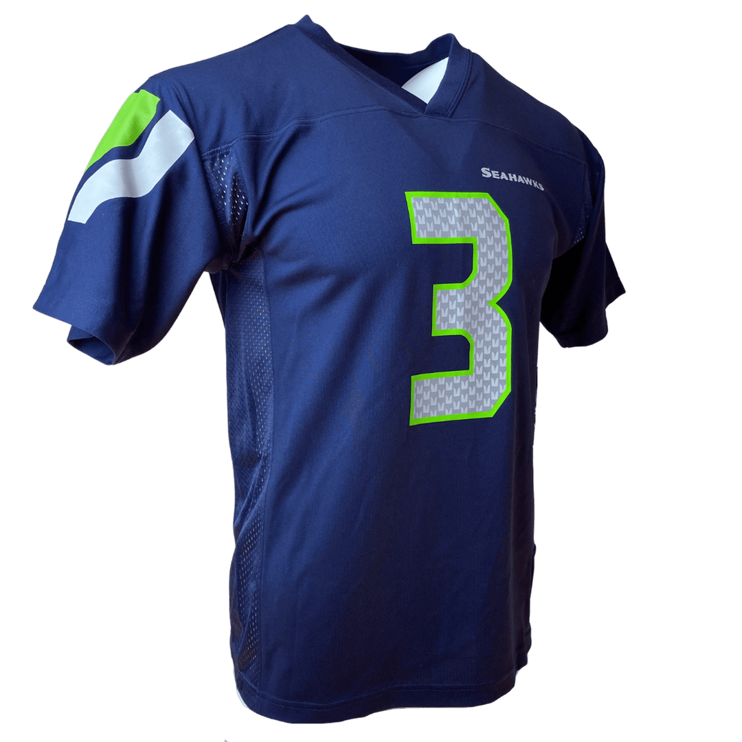 Russell Wilson Seattle Seahawks NFL Youth Home Mid-Tier Jersey - CMD Sports