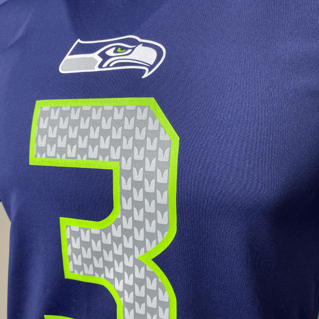 Russell Wilson Seattle Seahawks NFL Youth Performance Name Number T Shirt