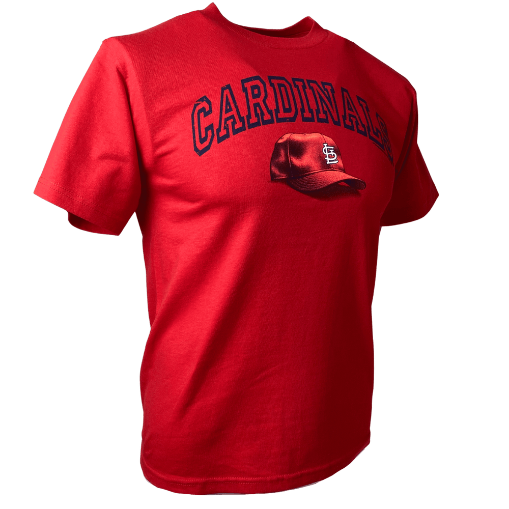 St. Louis Cardinals MLB Cap Logo Youth T-Shirt - CMD Sports