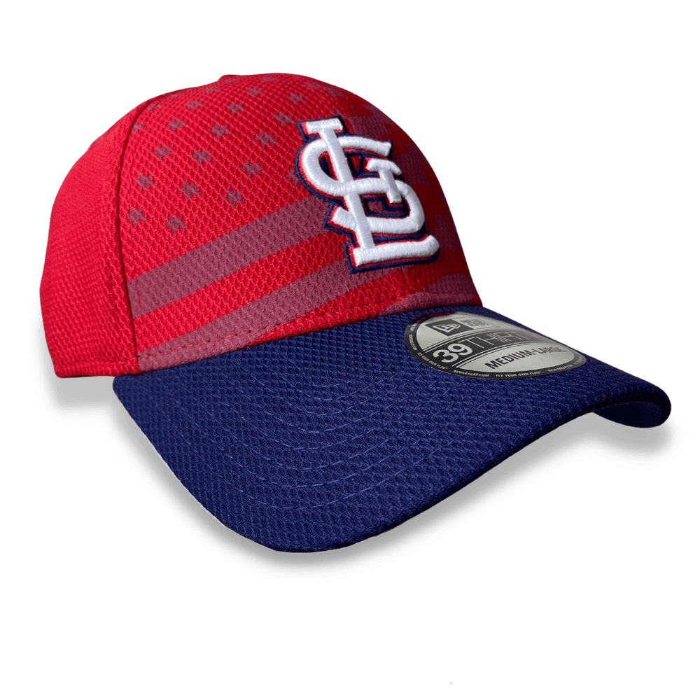 St. Louis Cardinals MLB New Era Patriot 39THIRTY Flex Hat - CMD Sports