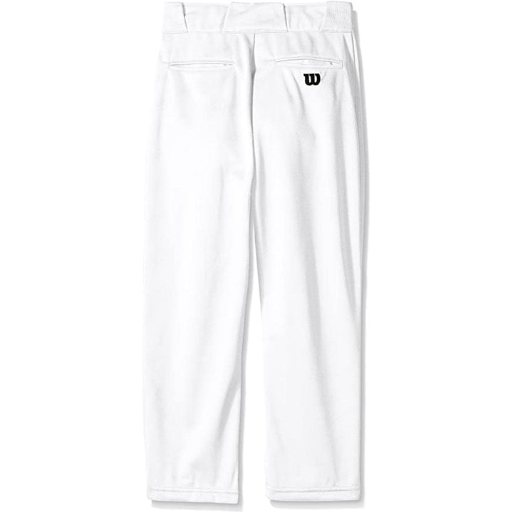 Wilson Youth Classic Relaxed Fit Polyester Warp Knit Baseball Pants WTA423000 - CMD Sports