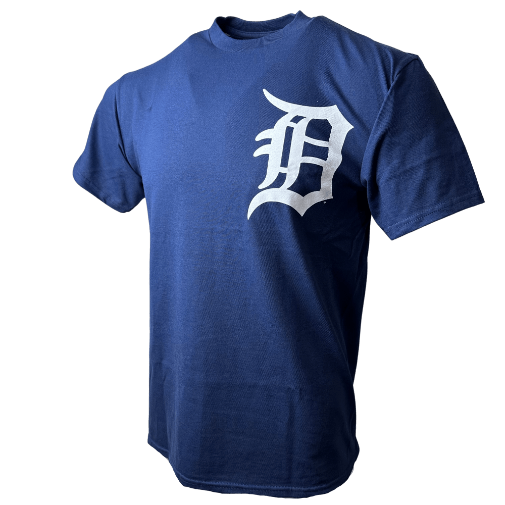 YOUTH Detroit Tigers Majestic Wordmark T-Shirt - CMD Sports