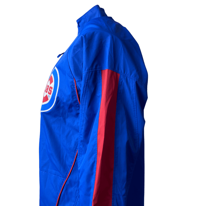 Youth MLB Authentic Collection Chicago Cubs 1/4 Zip Warm-Up/Cage Jacket - CMD Sports